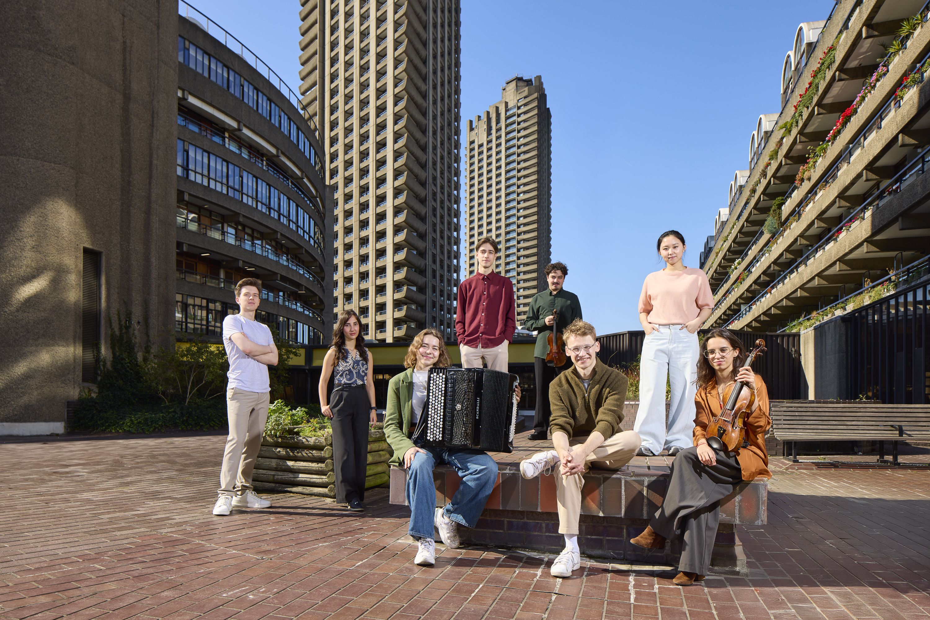 LSO Pathway musicians smiling