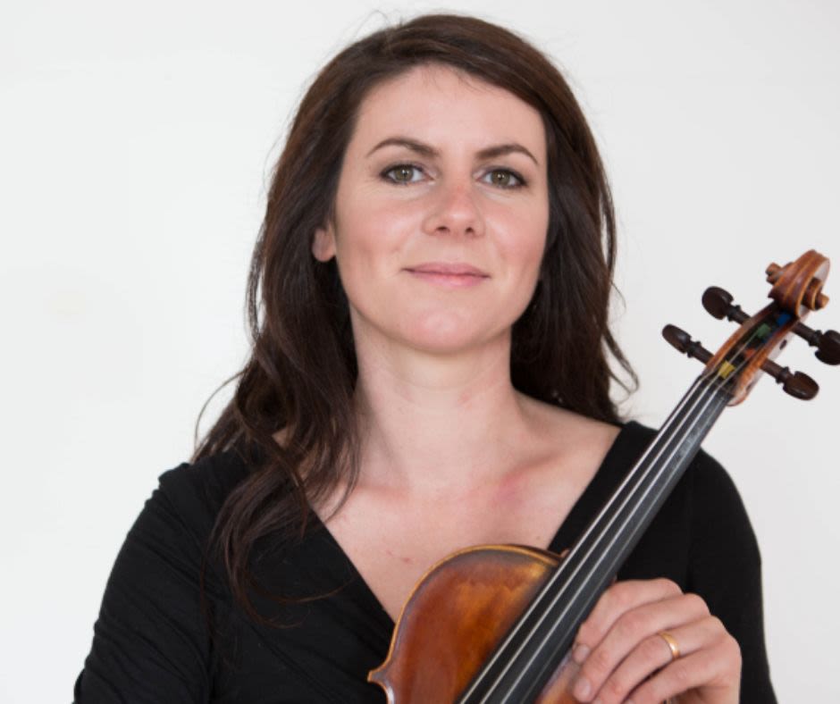 Violinist Larissa O'Grady