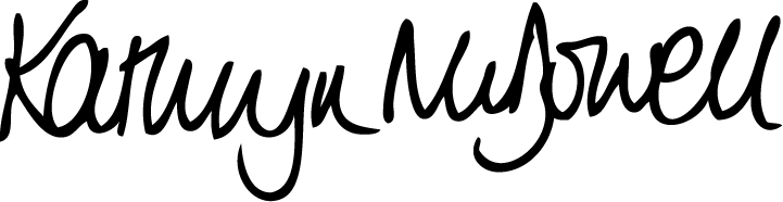 Kathryn McDowell signature