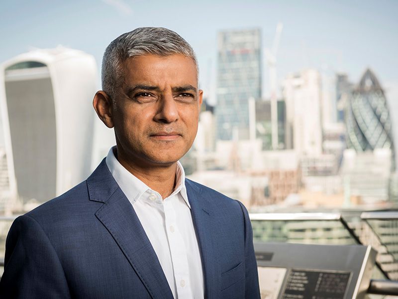 Headshot of Sadiq Khan