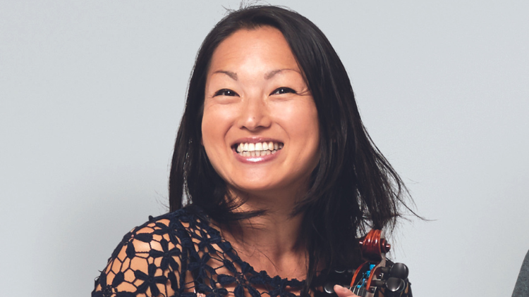 Violinist Naoko Keatley